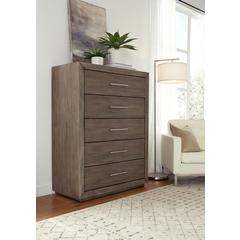 Melbourne Five Drawer Chest in Dark Pine (2024)
