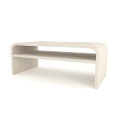 Drake Ash Wood Coffee Table in Sugar