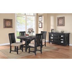 Yosemite Solid Wood Round Extension Table