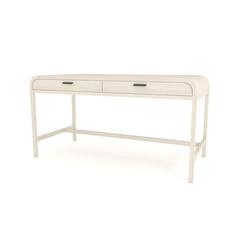 Drake Two Drawer Writing Desk in Sugar