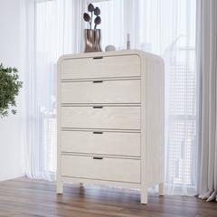 Drake Five Drawer Chest in Sugar