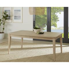 Camden Two Drawer Extendable Dining Table in Chai