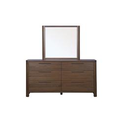 Totes Six Drawer Dresser in English Walnut