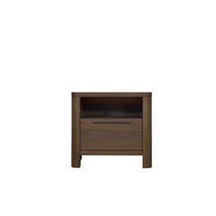 Totes One Drawer Nightstand in English Walnut