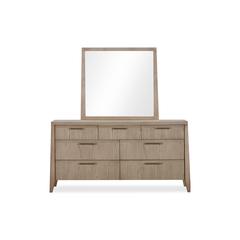 Sumire Seven Drawer Ash Wood Dresser in Ginger