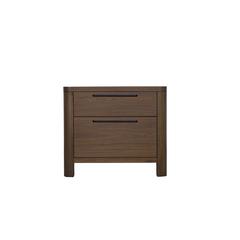 Totes Two Drawer Nightstand in English Walnut