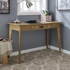 Newport Series Home Office Computer Writing Desk, Golden Oak