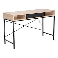 Home Office Contemporary Large Computer Desk Laptop Workstation With Drawer