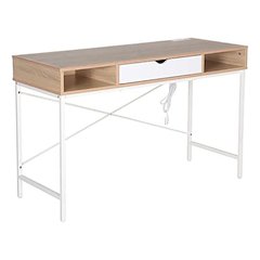 Home Office Contemporary Large Computer Desk Laptop Workstation With Drawer