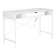 Home Office Contemporary Large Computer Desk Laptop Workstation With Drawer