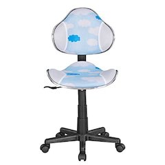 Home Office Low Back Computer Executive Chair, Whitecloud