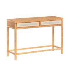Rattan Console Table - Natural