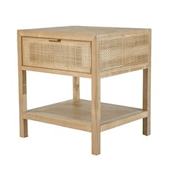 Rattan Side Table - Natural