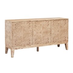 Mappa 3 Door Sideboard - Light Burl