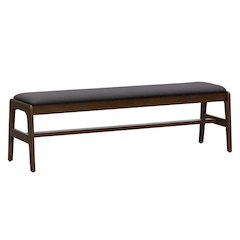 Remix Upholstered Bench - Grey
