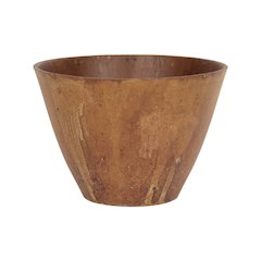 Rustic Conical Bowl - Corten