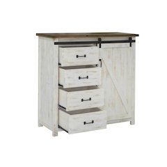 Provence 4 Drawer Chest With 1 Door