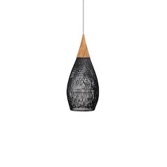 D-Bodhi Horn Pendant Large - Black