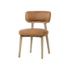 Willow Dining Chair - Tawny Leather