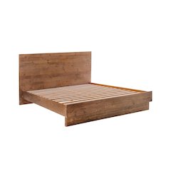 Nevada King Bed - Dark Driftwood