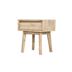 Gia 1 Drawer Nightstand - Light Driftwood