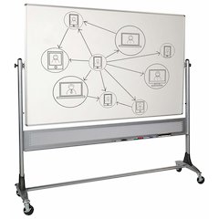 Reversible Board - 72"(6ft)Wx48"(4ft)H - Rectangle
