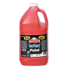 Washable Paint, Orange, 1 gal Bottle