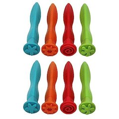 Triangle Grip Stampers - Patterns - 4 Per Pack - 2 Packs