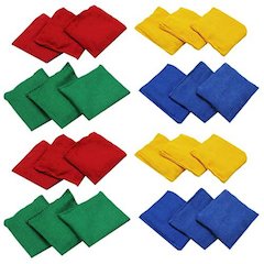 Bean Bags, 2.5" x 3.5", 12 Per Pack, 2 Packs