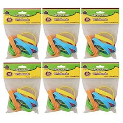 Happy Faces Wristbands, 10 Per Pack, 6 Packs