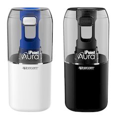 iPoint AURA Battery Pencil Sharpener, Assorted Colors
