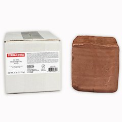 Amaco Air Dry Clay Terra Cotta 25Lb