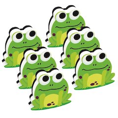 Magnetic Whiteboard Eraser, Frog, Pack of 6