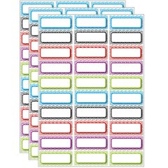 Die-Cut Magnetic Foam Color Chevron Labels/Nameplates, 30 Per Pack, 3 Packs