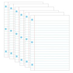 Magnetic Notebook Page, 8-1/2" x 11", Pack of 6