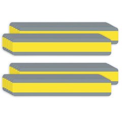Double Wide Sentence Strip Reading Guide, Yellow, 12 Per Pack, 2 Packs