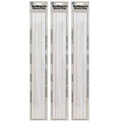 Big Magnetic Sentence Strips, 3" x 24", 5 Per Pack, 3 Packs