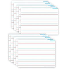 Smart Poly PosterMat Pals Space Savers, Handwriting 3/4", Pack of 10