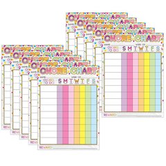 Smart Poly PosterMat Pals Space Savers, Chores Confetti Style, Pack of 10