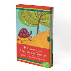 Global Chapter Book Boxed Set, 4 Tales of Persistence & Grit