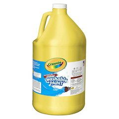 WASHABLE PAINT GALLON YELLOW