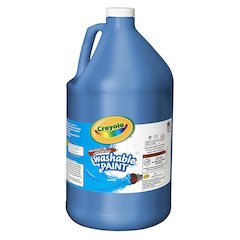 WASHABLE PAINT GALLON BLUE