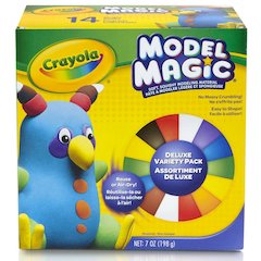 Model Magic Variety Pack, 9 Colors, 0.5-oz., 14 Count