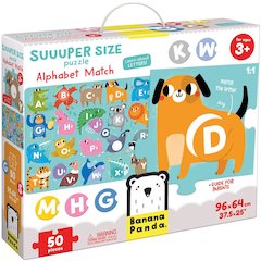 Suuuper Size Puzzle Alphabet Match, Age 3+