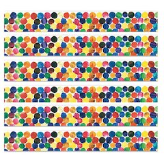 The Very Hungry Caterpillar Straight Border, 36 Feet Per Pack, 6 Packs