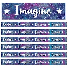 Galaxy Straight Border, 36 Feet Per Pack, 6 Packs