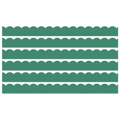 Grow Together Jade Green Scalloped Borders, 39 Feet Per Pack, 6 Packs