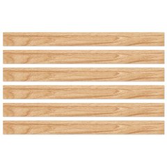 Grow Together Light Wood Grain Straight Borders, 36 Feet Per Pack, 6 Packs