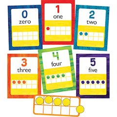 World of Eric Carle Numbers 0-20 Bulletin Board Set, 43 Pieces