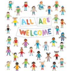 All Are Welcome Bulletin Board Set